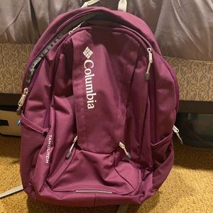 💜 COLUMBIA Purple Backpack 🎒 💜